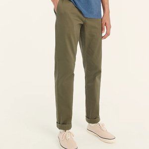 Men's J.Crew Stretch Olive Green Chino Pants
